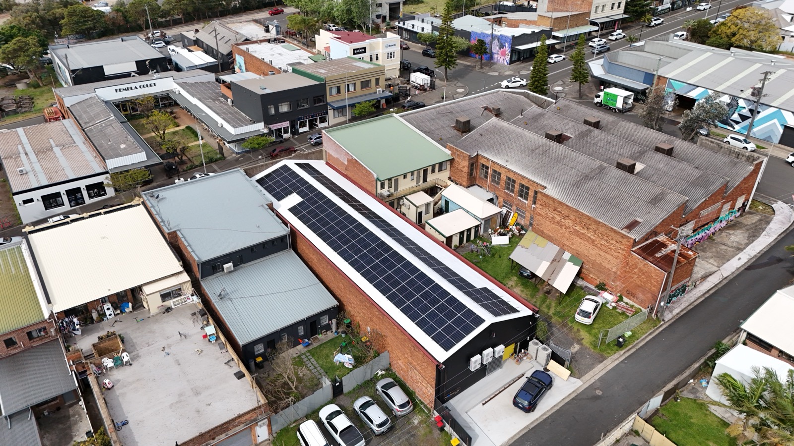 PV Installation — Commercial retail premises